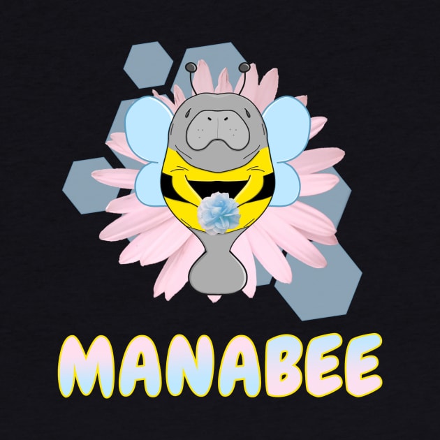 Manabee Manatee by moonlitdoodl